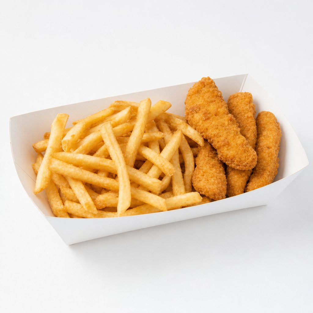 Chicken Fingers and French Fries.
